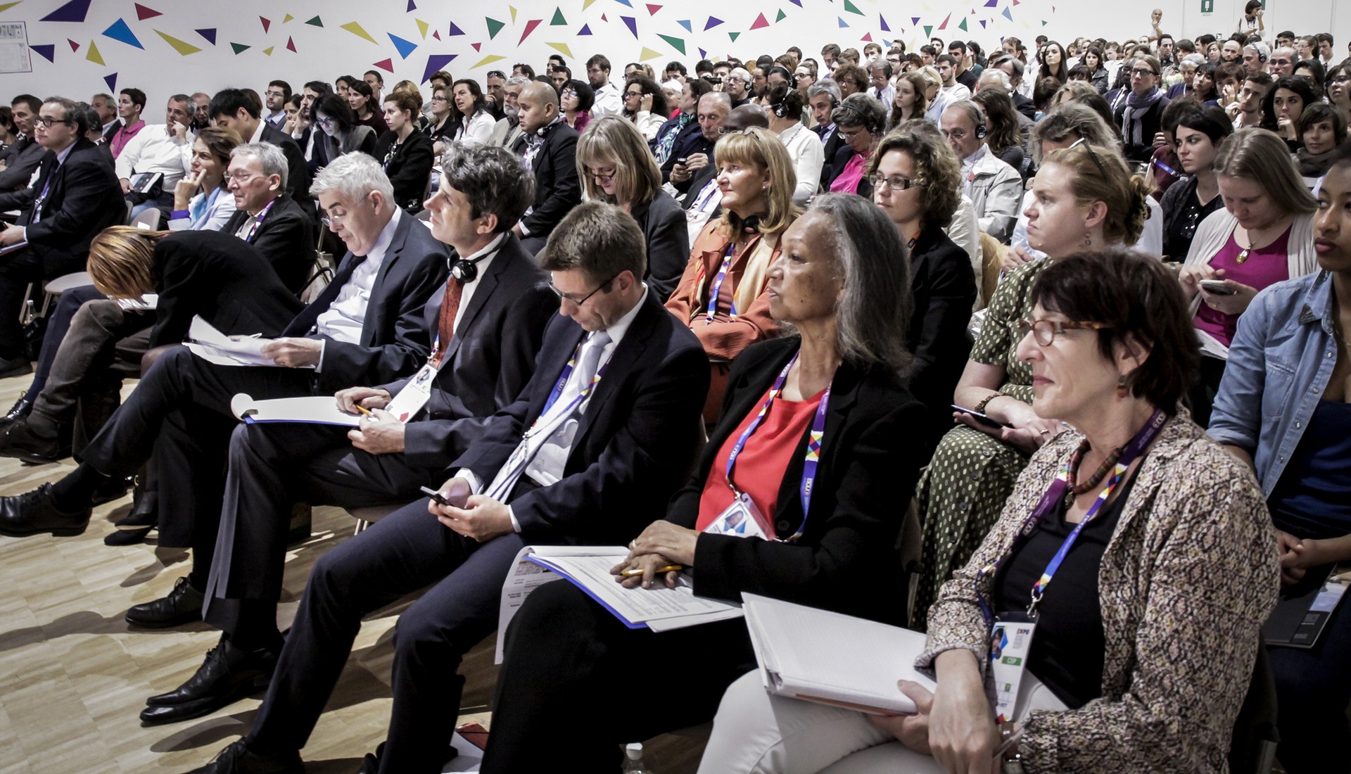 Cittadinanza attiva. Presentazione dell'Indice Globale della Fame a Expo 2015. Ph. Dario Mastrocola.