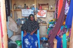 Hibaaq in her shop.